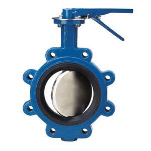 Cheap ANSI 150LB JIS 10K BS EN DIN DI Carbon stainless steel gearbox lug butterfly valves price with handle manual pn16 for sale