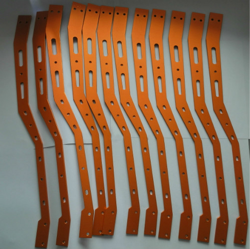 Quality Orange anodizing Alu 6061 Frame for Multicopter OEM wholesale