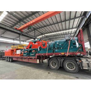 Carbon Steel Solids Control Mud Recycling System With 400GPM Capacity