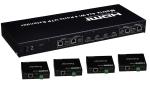 4x4 HDMI Matrix with UTP Extender function
