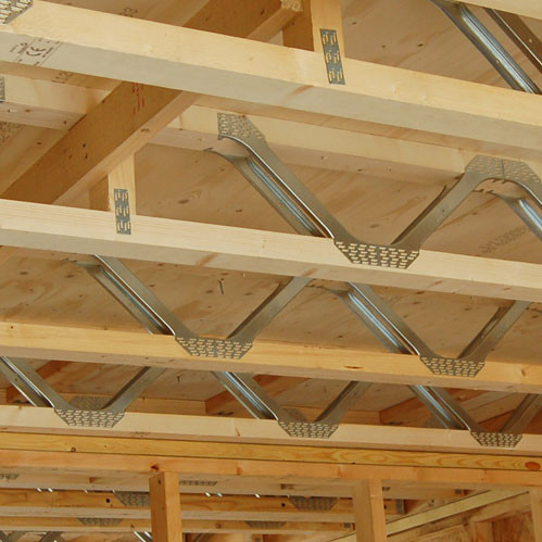 Quality Single-side Bracket Floor Open Web Steel Joists Truss for Building Standard Structure wholesale