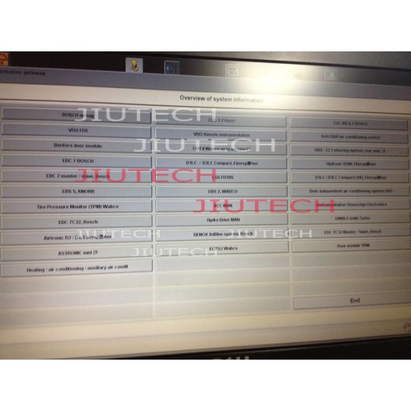 Man Heavy Duty Truck Diagnostic Scanner , Multi Function Tool