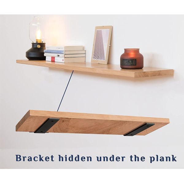 Industrial Style Single-side Bracket Powder Coated Cast Iron Rustic Industrial Design