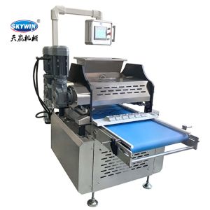 Mini 400MM Tray Type PLC Cookie Making Machine High Productivity