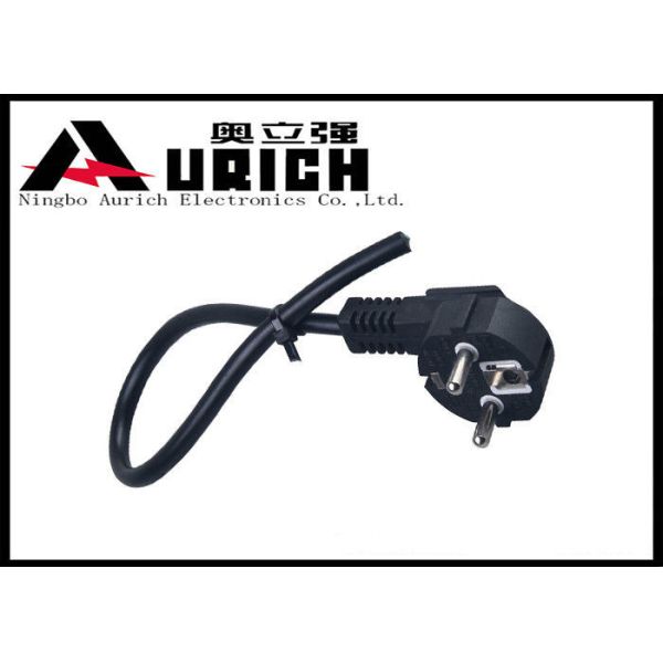 Quality 220v Pvc Sheath Two Pin Power Supply Power Cable For Air Conditioner EU Approval wholesale