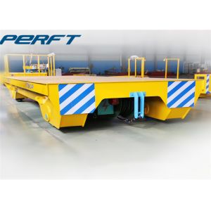 30 ton die and mold rail guided transfer cart with electric material handling