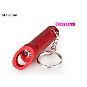 Cheap Bottle Opener LED Torch Flashlight Customized Logo For Promotional Gift for sale