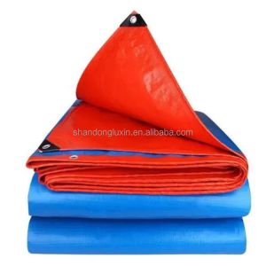 Marine Canvas Fabric Poly Tarps Covers Plastic Tarpaulin Sheeting Rolls for