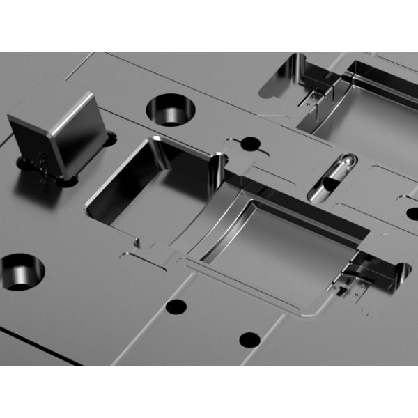 OEM / ODM : Cold Runner Injection Molding & Transparent Medical Instrument Cover (1*2) No.23670