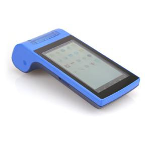 Cheap Bluetooth All In One Portable Pos Terminal With Printer Barcode Scanner for sale