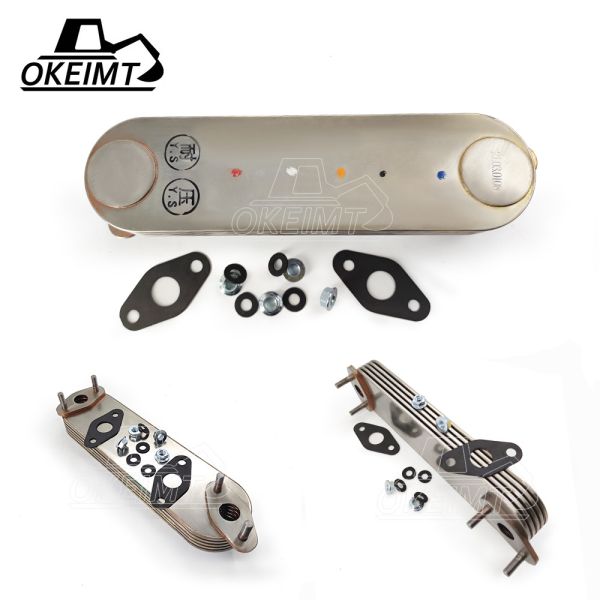 Quality S4K-N-5P Oil Cooler Core  Excavator Diesel Engine Accessories wholesale