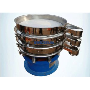 Cheap Carbon Steel Wood Chips Rotary Vibratory Screen Separator for sale