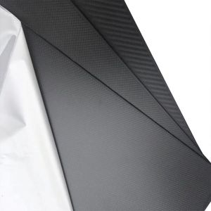 Epoxy Resin 3K Twill Matte Carbon Fiber Sheet Flexible Customization Options