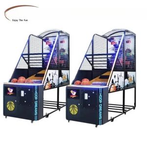 Dreamland Coin Operated Electronic Street Basketball Boy Machine Arcade