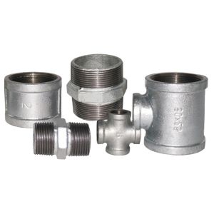 Hot DIP Galvanized Pipe Fitting Malleable Casting Iron Gi Pipe Plumbing