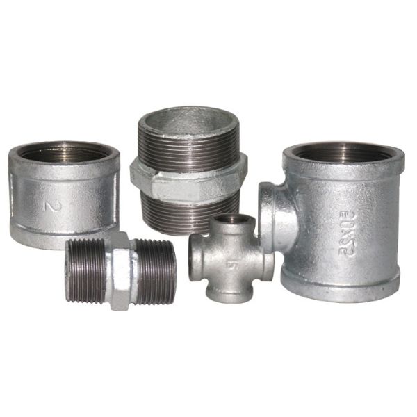 Hot DIP Galvanized Pipe Fitting Malleable Casting Iron Gi Pipe Plumbing