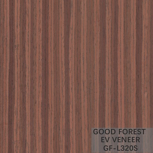 Quality Santos Rose Engineered Wood Veneer Straight Grain Customized Service wholesale