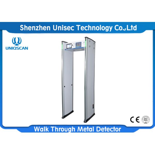 7" Screen CCTV Camera 33 Zones Door Frame Metal Detector