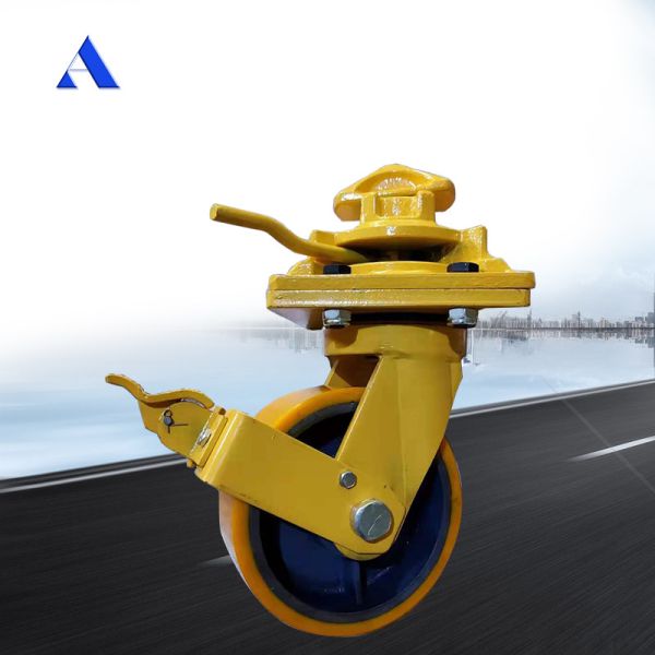 Grey 4pcs per kit 8 Inch Single Wheel Universal Brake Wheel 3T 5T ISO Shipping