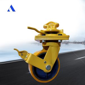 Buy cheap Grey 4pcs per kit 8 Inch Single Wheel Universal Brake Wheel 3T 5T ISO Shipping from wholesalers