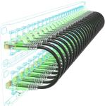 UTP FTP CMP Rated Cat5e Cat6 Cat6a LAN Networking Ethernet Plenum PVC Jacket