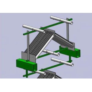 Flue Gas Desulphurization Tower Ridge Vane Pack Demister Self Cleaning