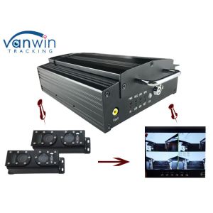 720P HD 3G Mobile DVR with 4CH Mobile DVR CMS platform for CIty Bus