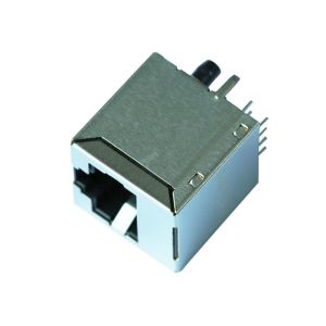 China 615008140421 Vertical RJ45 Jack Female Connector Top Entry 8P8C LPJE680XDNL on sale