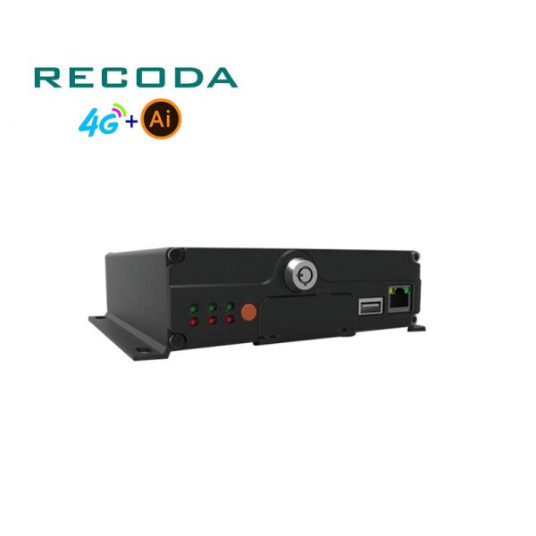 Quality AI Based SD Card 4Ch Mobile Digital Video Recorder 1080P GPS 4G WiFi wholesale