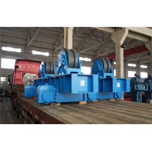 Automatic 60T / 80T Pipe Welding Rotator Metallic Wheels For Windmill