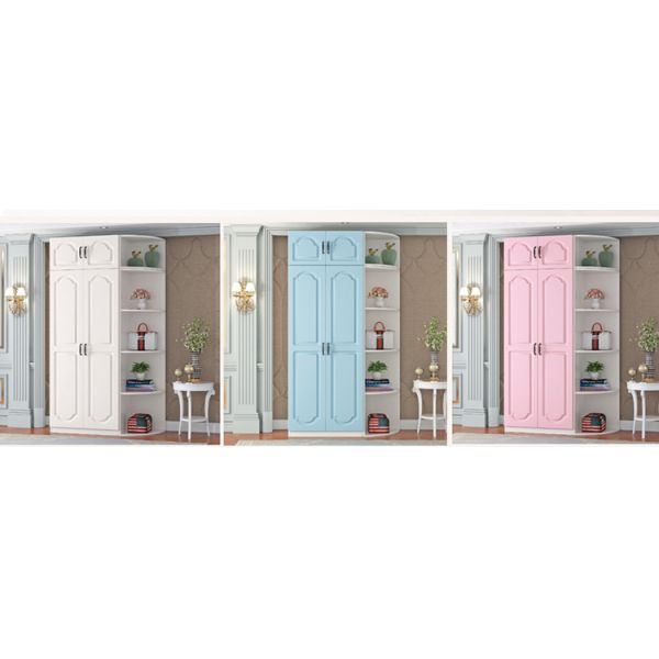 Large Capacity Drawer Particle Board Wardrobe Moisture Resistant Bedroom Furniture