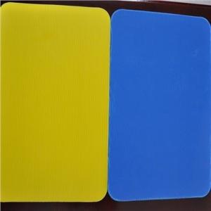 China PP Hollow Board Yellow Coroplast Plastic Cardboard Twin Wall Profile on sale