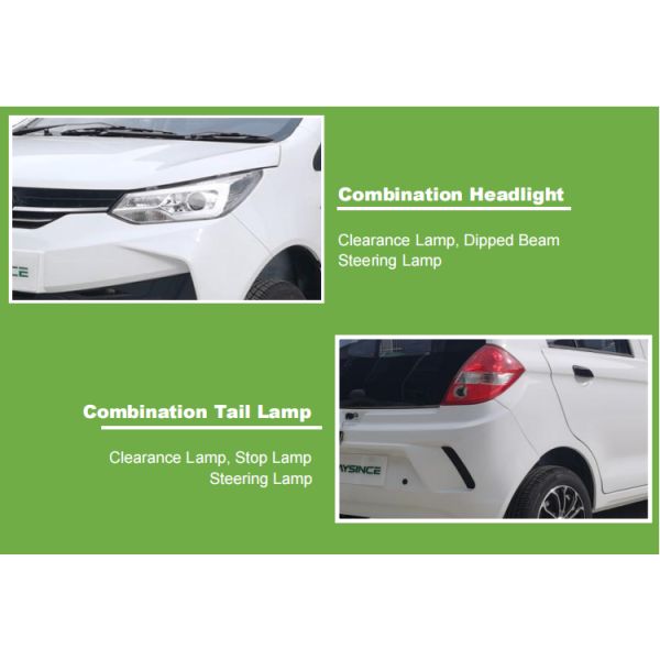 Right hand drive electric car high speed electric vehicle 5 doors 4 seats with lithium battery