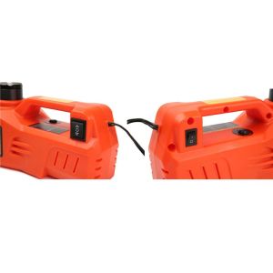 Dinsen Innovative 3 Ton 12 volt Electric Hydraulic floor Jack + Tire air pump 2