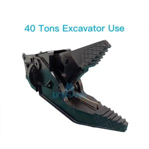 China Black 40 Tons Excavator Hydraulic Pulverizer Hydraulic Concrete Muncher on sale