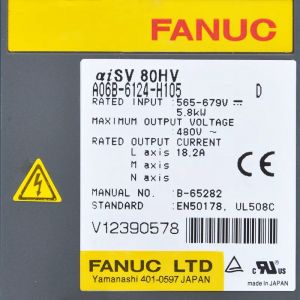 A06B-6124-H105 8 Kg Fanuc Servo Drive New Brand Quality
