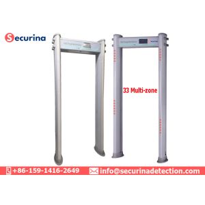 Walk Through Archway Metal Detector Safety Equipment 8/16/24 Zones AC100V~240V