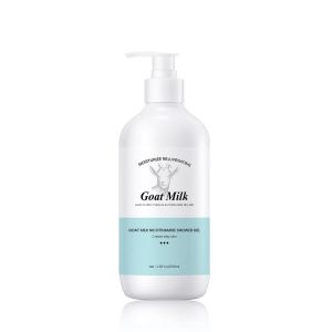 China Goat Milk Bath Shower Gel Smoothing Bath Body Wash Moisturizing Shower Gel For Dry Skin on sale