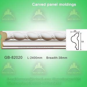 Cheap Polyurethane Plain Architectural Panel Decorative Cement Mouldings for sale