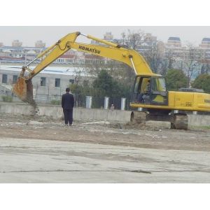 China Water Cooling Used Komatsu Hydraulic Excavator 600mm Shoe Size With 6 Cylinders on sale