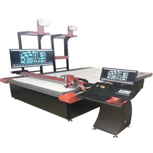 Highly CNC Digital Cutter for Fabric Cutting Scope 2500*1600mm HP45 Ink Box Cut