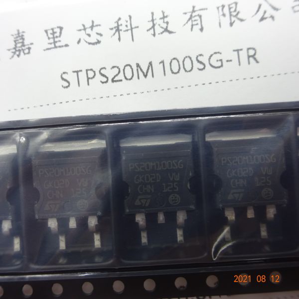 Schottky Rectifiers SI Chip IC Integrated Circuits STPS20M100SG-TR