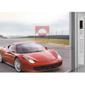 Stainless Steel Car Elevator Ranges From 0.4m/S To 1.5m/S Providing And Quick