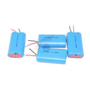 14505 aa 600mah 3.2V Lifepo4 Battery Pack With Pcb For Flash Light