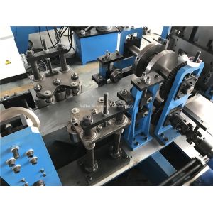 1.5 - 3.0mm CZ Purlin Roll Forming Machine 16 Stations With Punching Units