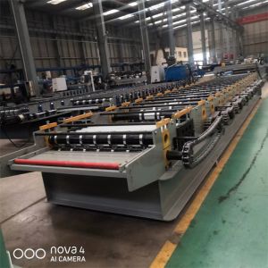 JCX Floor Decking Roll Forming Machine R Panel Roll Former 0.8-2.5mm Thickness