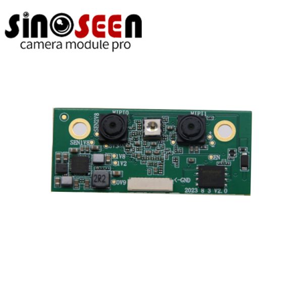 Quality AI Powered 3D Face Recognition Camera Module with RGB IR Dual Sensors UVC 720P Output and Low Power Design wholesale