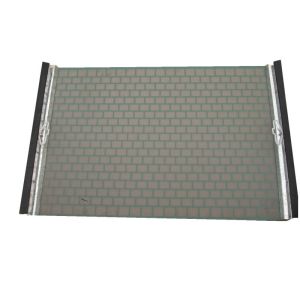 Oilfield Brandt Hook Strip Flat Shale Shaker Screen Three Layers