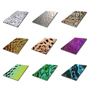 201 304 Water Ripple Stainless Steel Sheet Decoration Ceiling And Wall