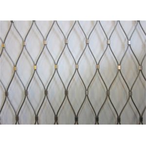 Decorative Ferrule Balustrade Cable Mesh Flex Strong With Long Lifespan